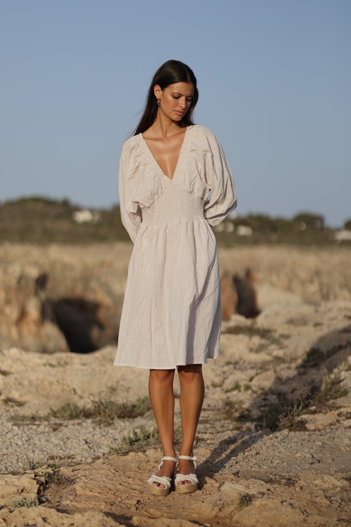 Dress Edith Athenas Sl701 Aqua