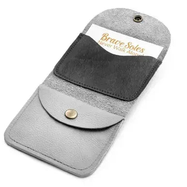 The Logan Upcycled Leather Coin Purse