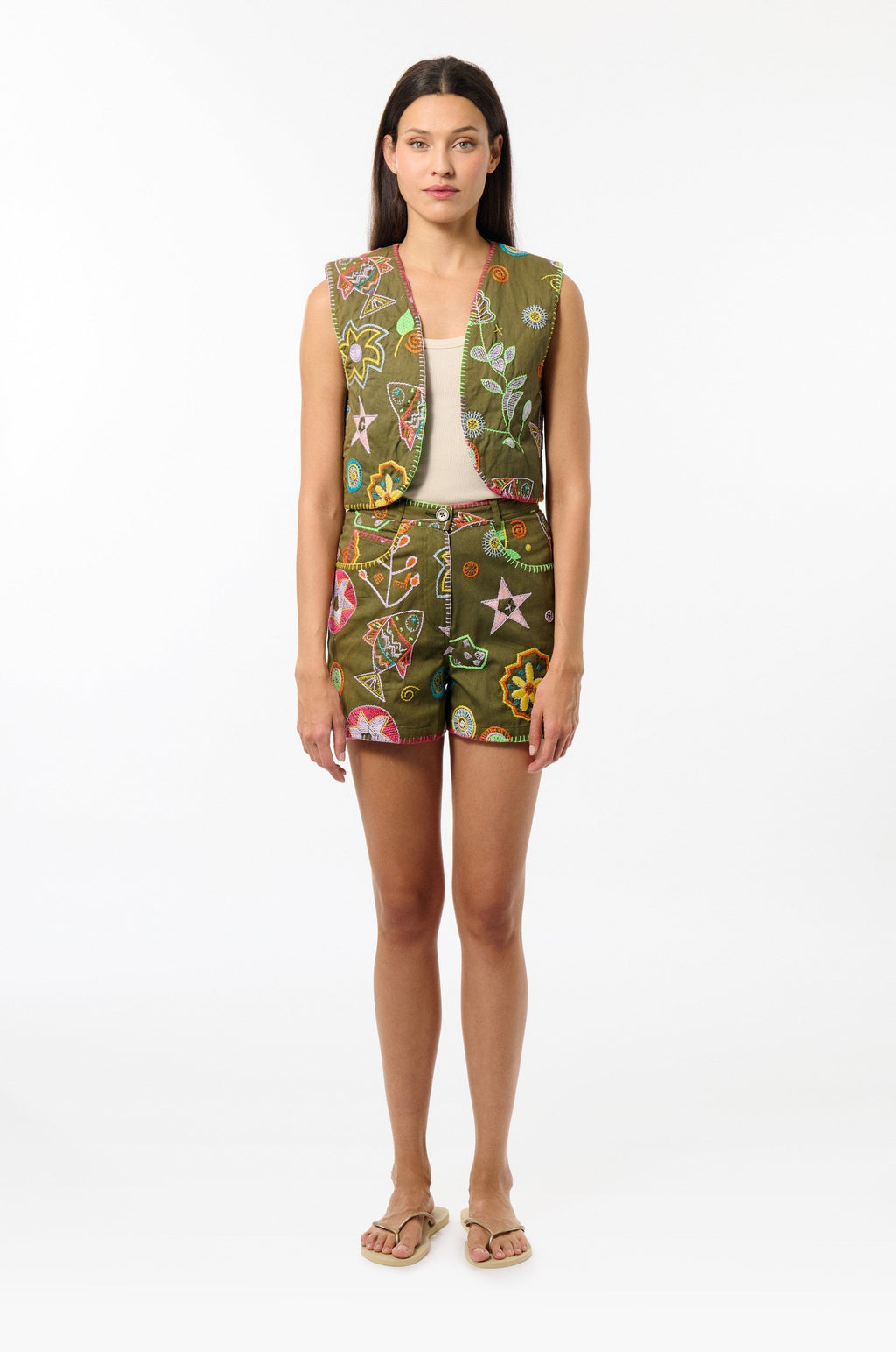 Gilet Essaouira E25esgi Kaki