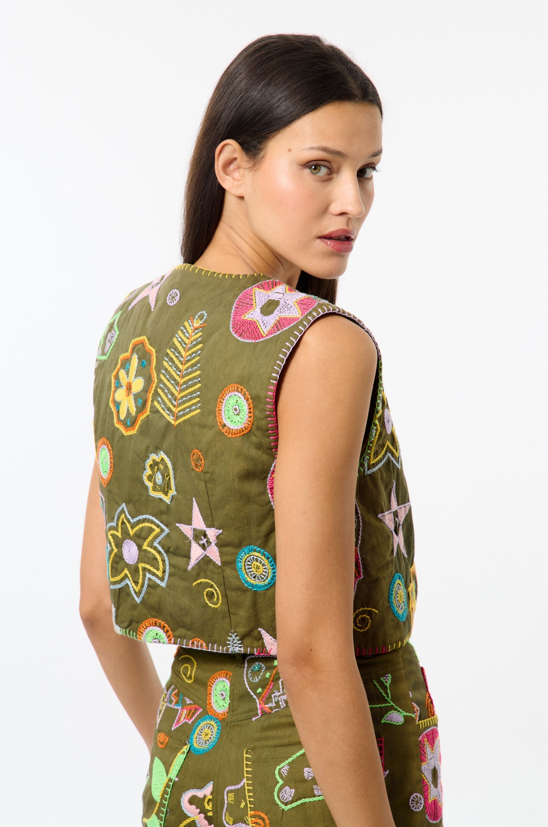 Gilet Essaouira E25esgi Kaki