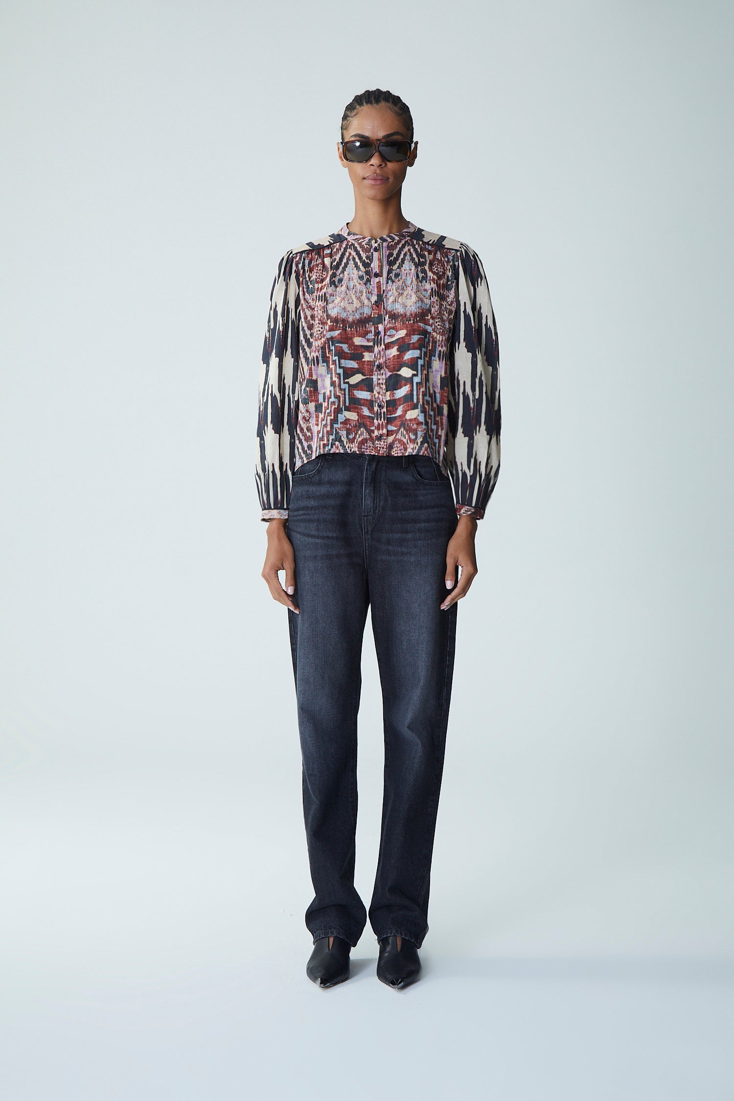 Blouse Junin Celia Junin Celia Blou Sand-Melange