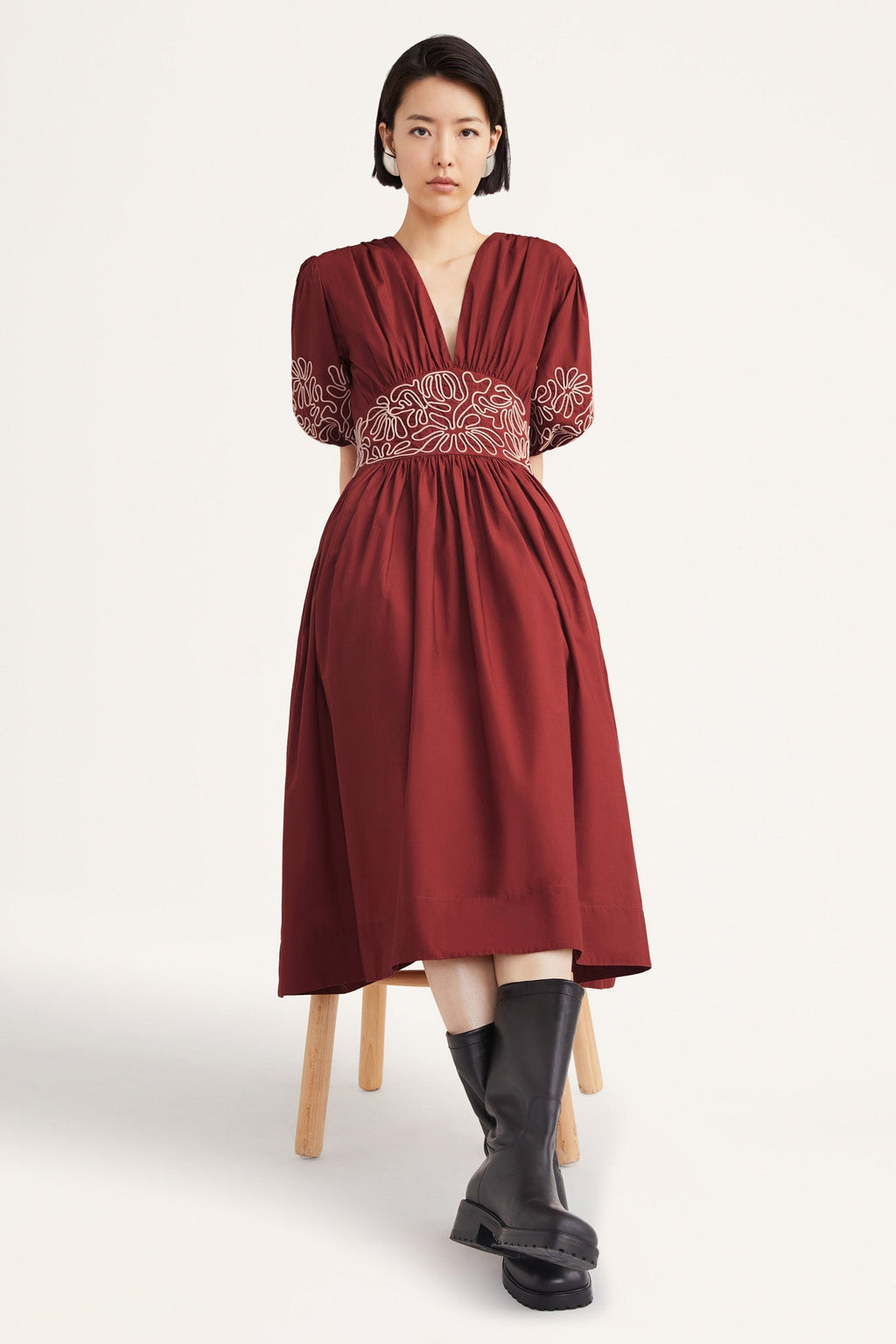 Dress 155e57po Dean Terracotta