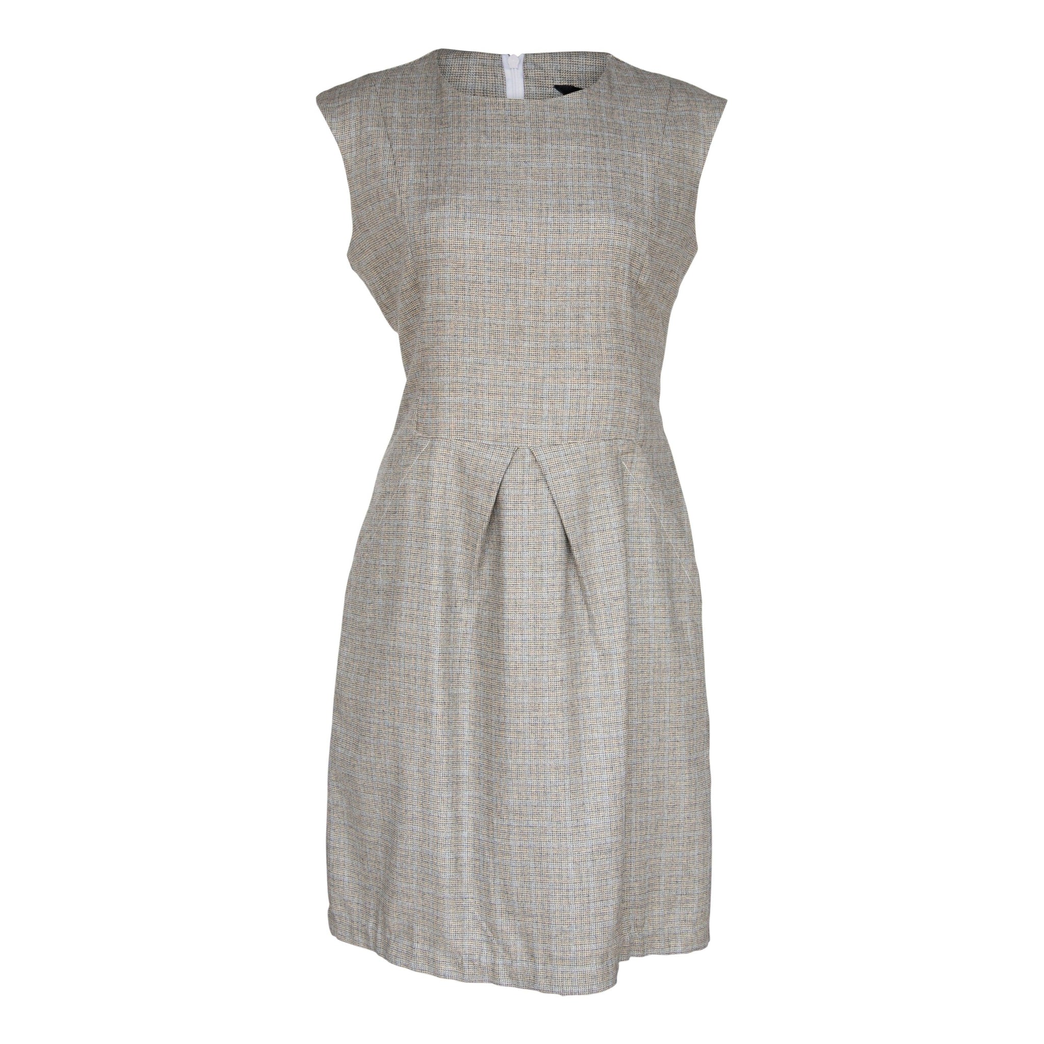 Italian Wool Boss Dress â€?Elegant Women's Office Dress