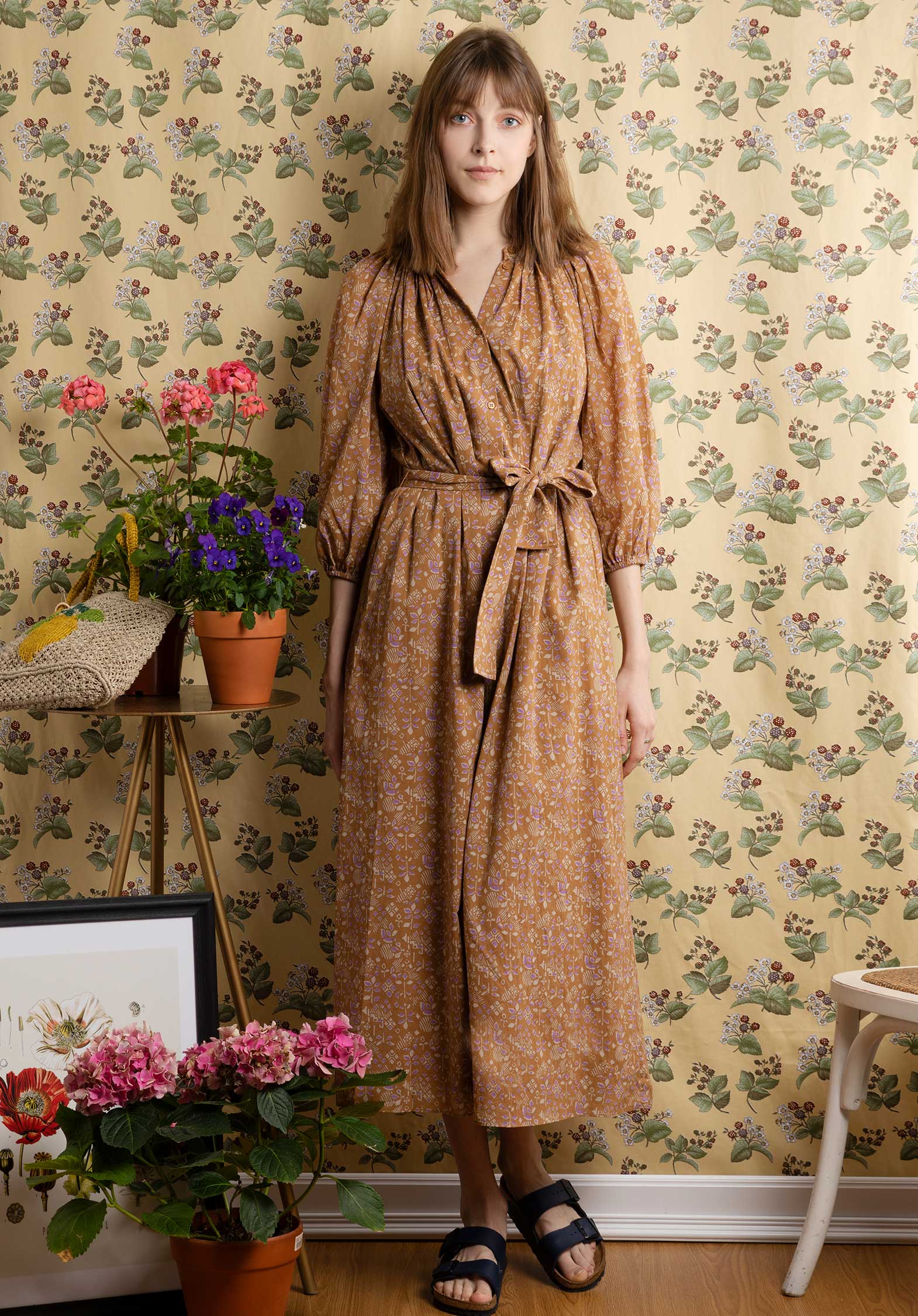 Dress  2eva25-v08053 Marron