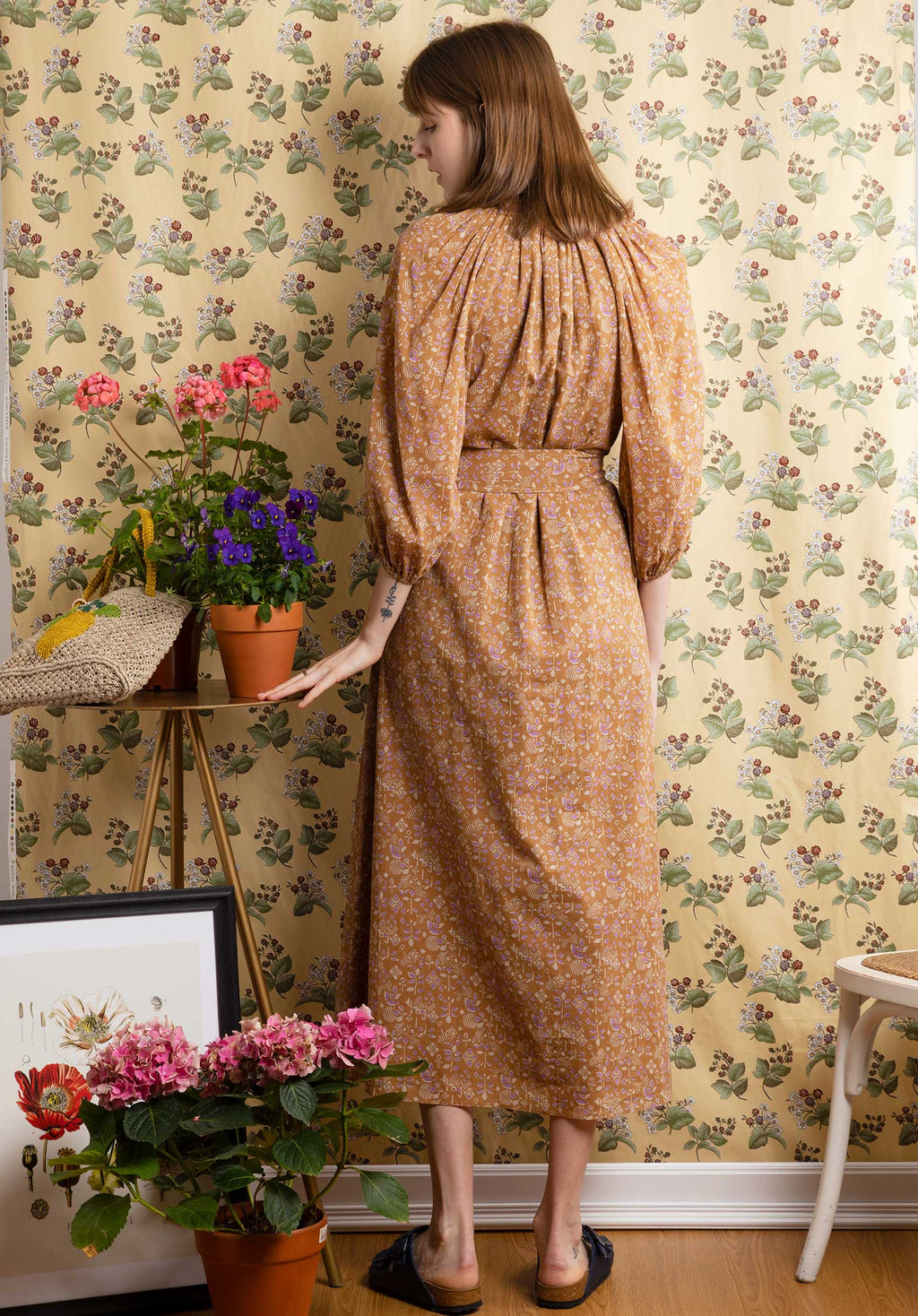 Dress  2eva25-v08053 Marron