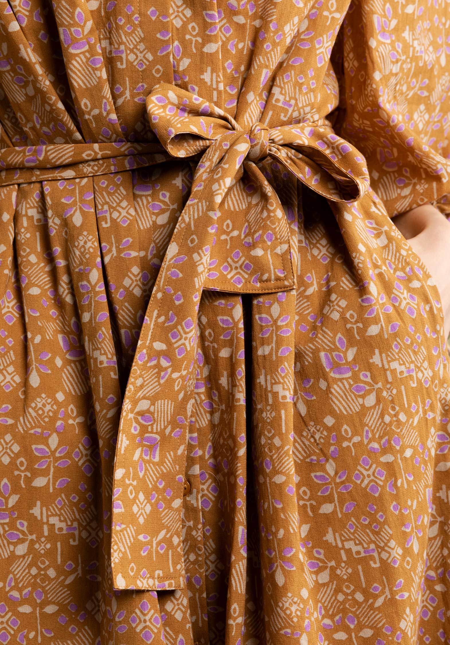 Dress  2eva25-v08053 Marron