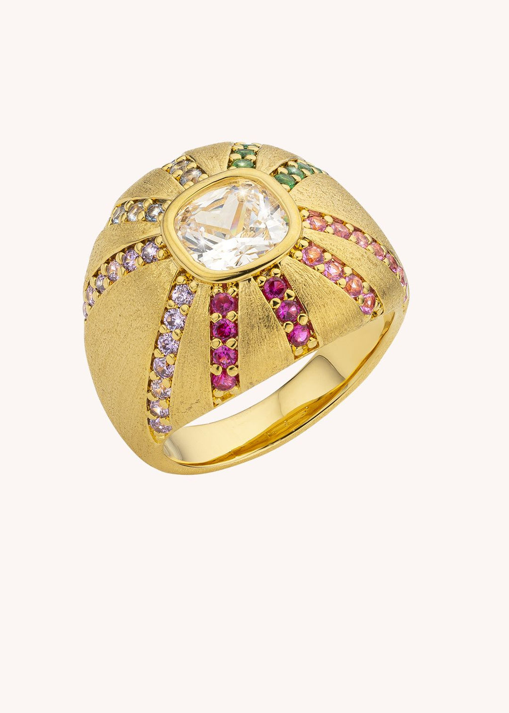 Ring Rainbow Californ Ba-342g Gold