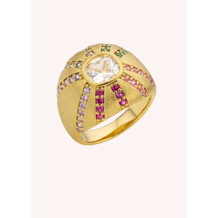Ring Rainbow Californ Ba-342g Gold