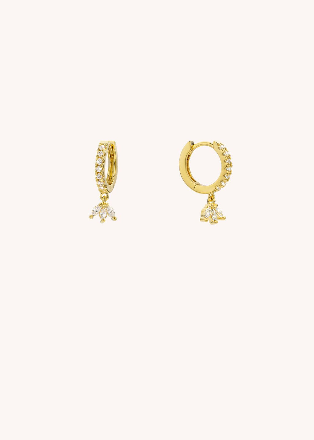 Earring Magnolia Delhi Bo-274g Gold
