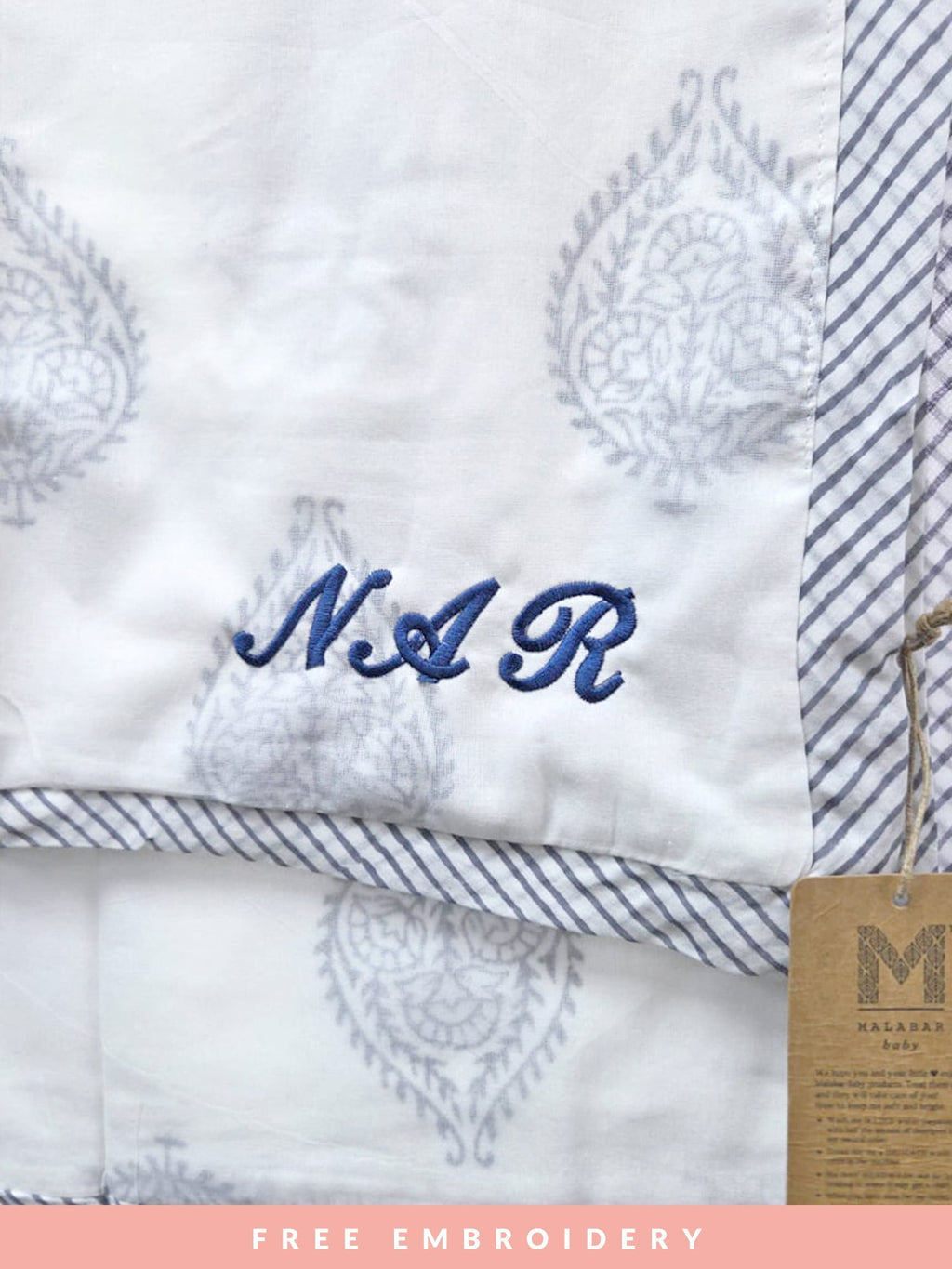 Fort Blue Cotton Dohar