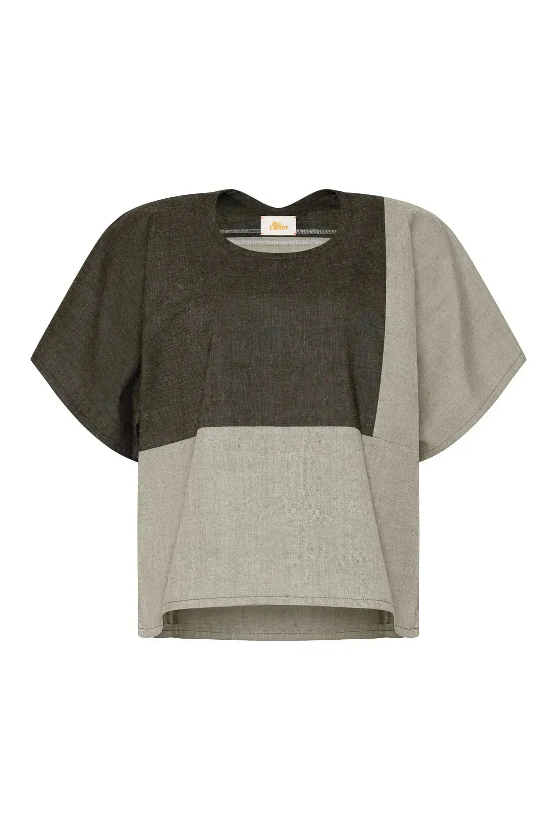 Mars Top (Grey and Beige)