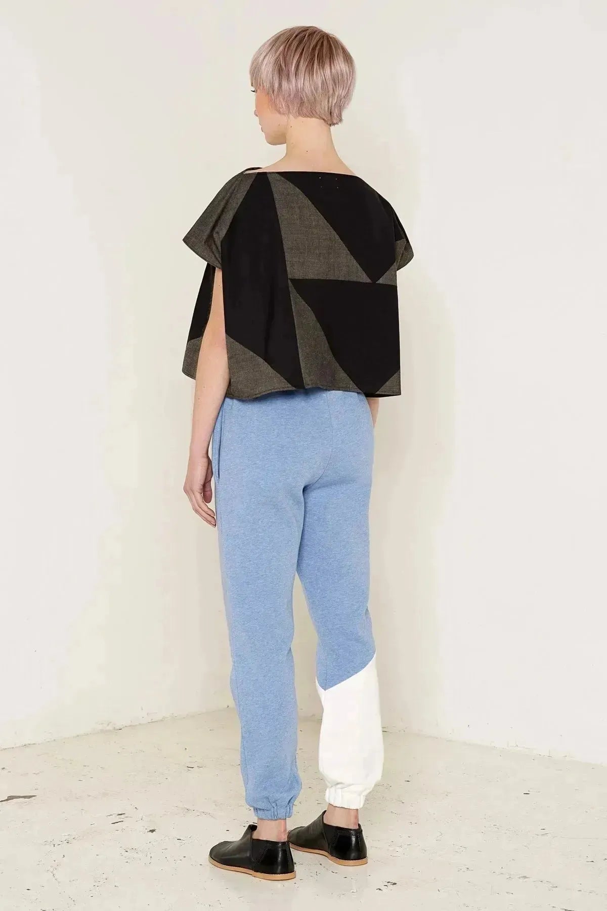 Mercury Top (Grey and Black)