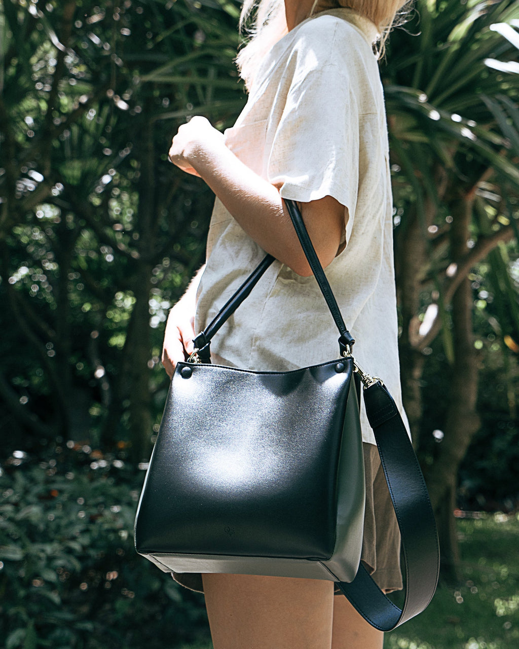 🌽 Mini Two-Tone Tote Corn Leather