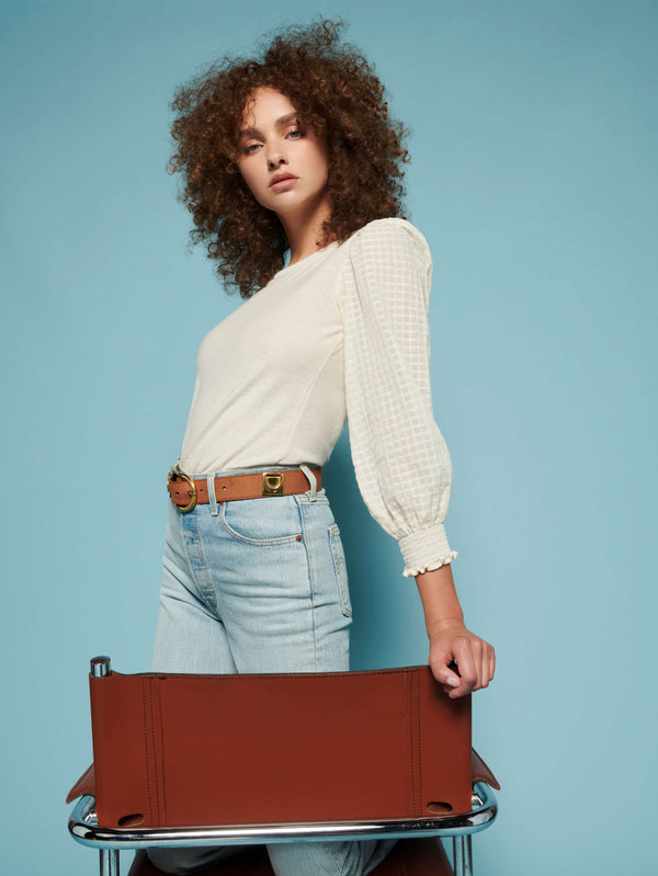 Blouse 1425rs Libby Parchment