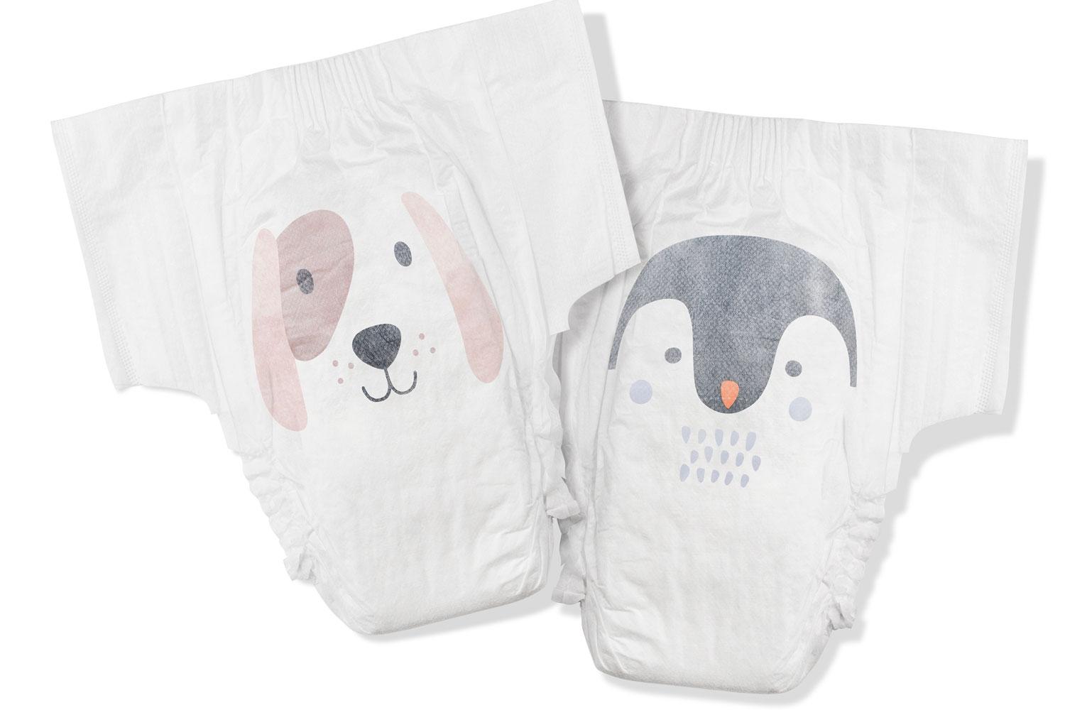 Biodegradable Nappies Size 6 (Dog & Penguin)