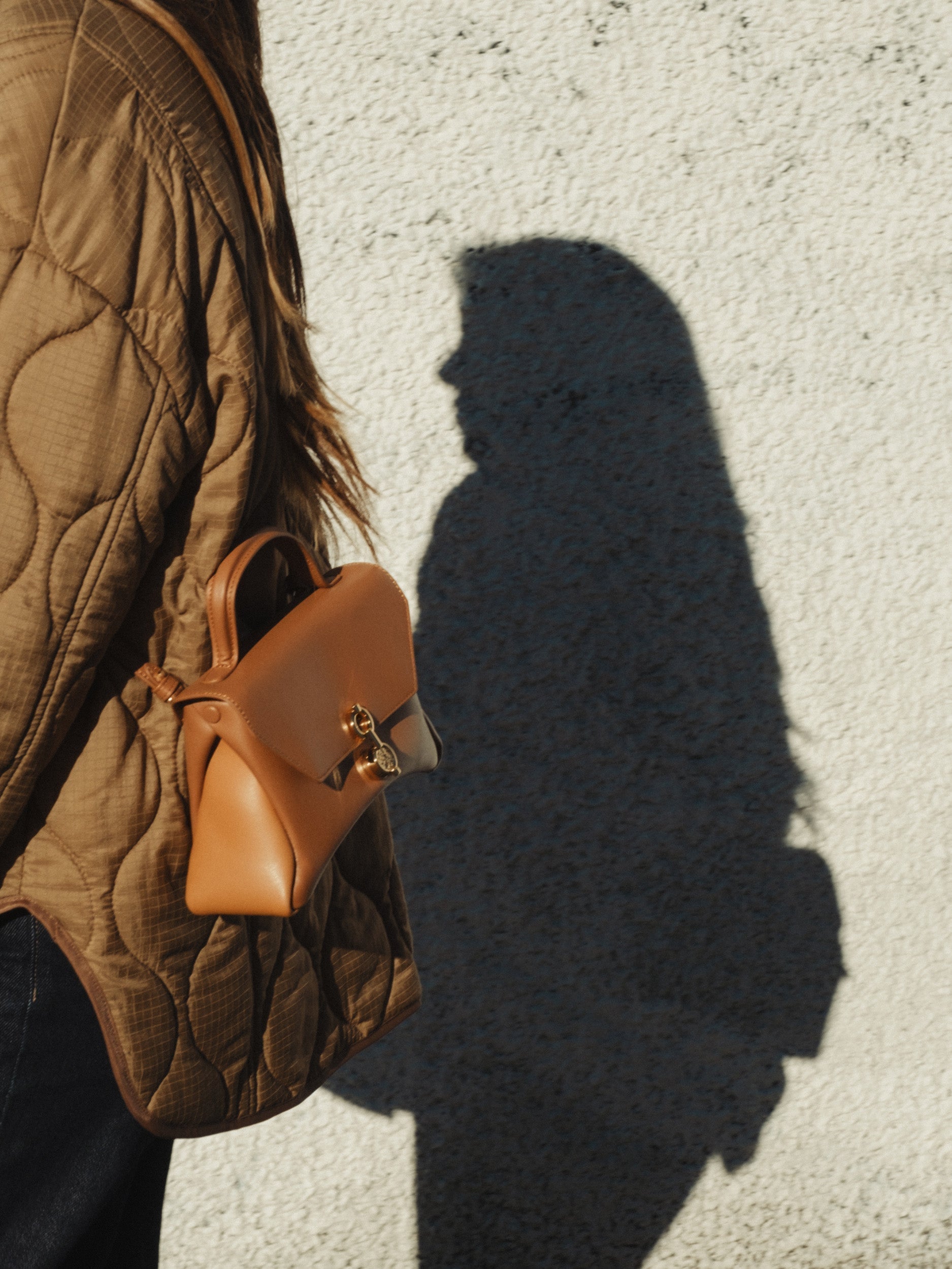 Mini Rococo Corn Leather Bag