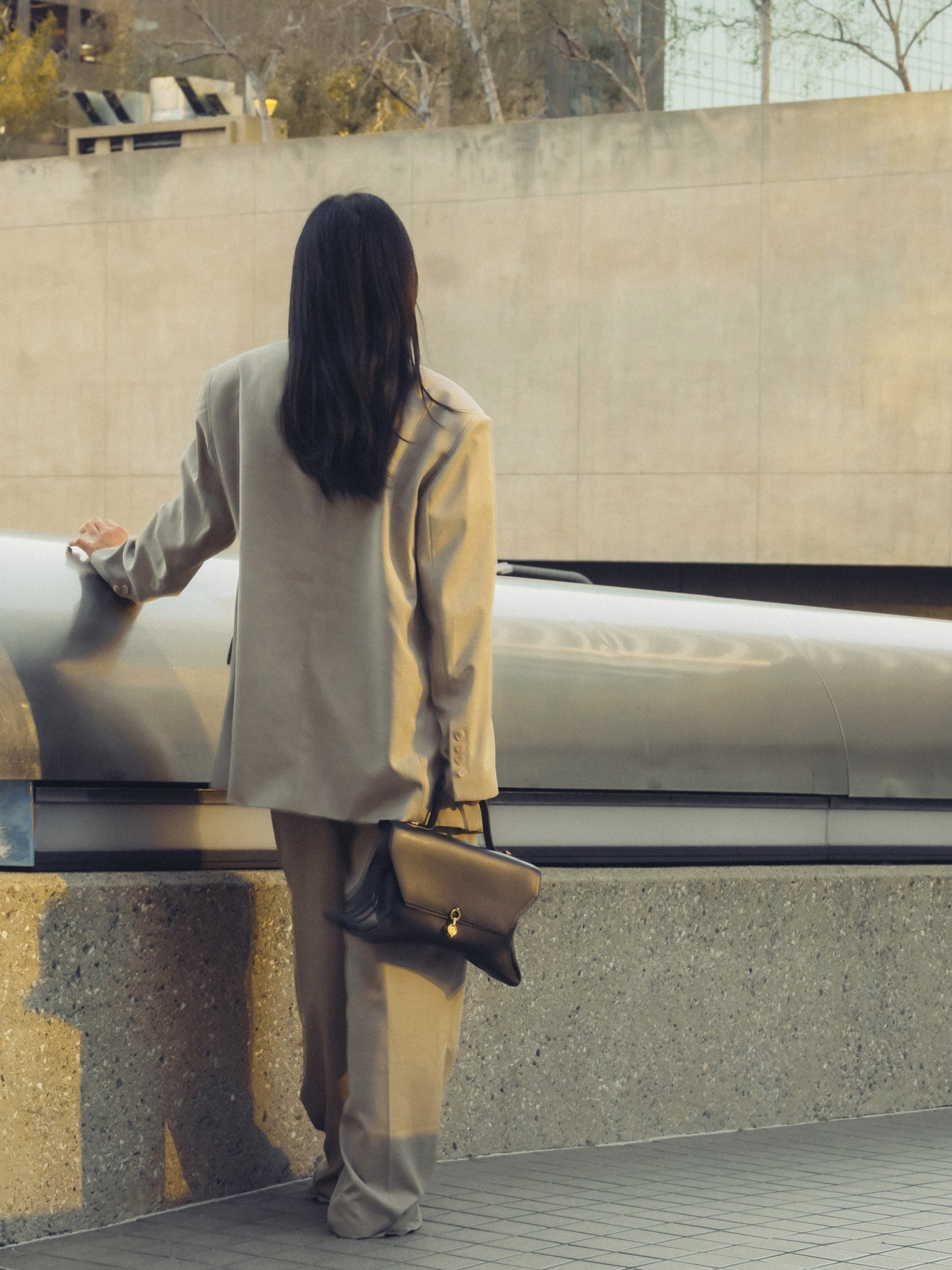 Rococo Corn Leather Bag