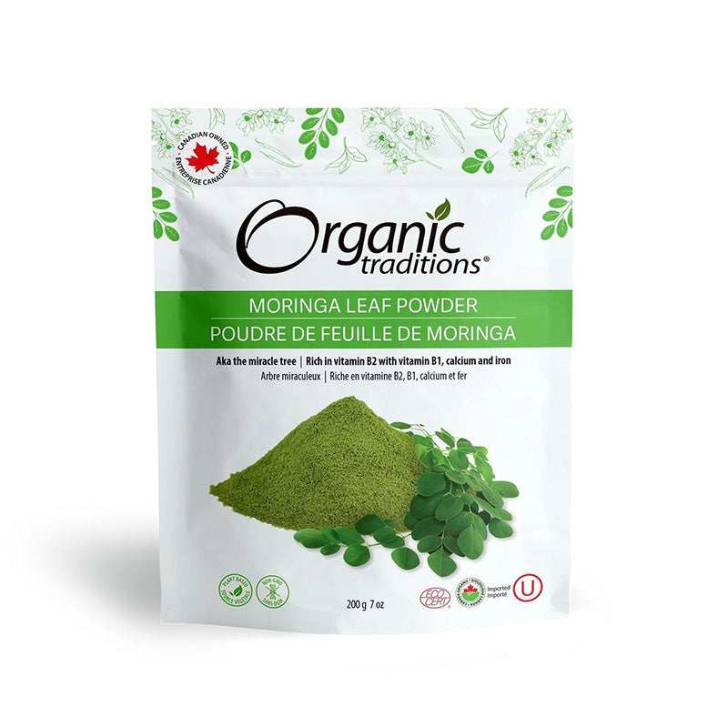 Organic Traditions Moringa Leaf Powder 200g