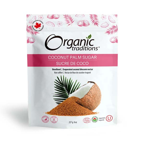 Organic Traditions Coconut Palm Sugar 227g