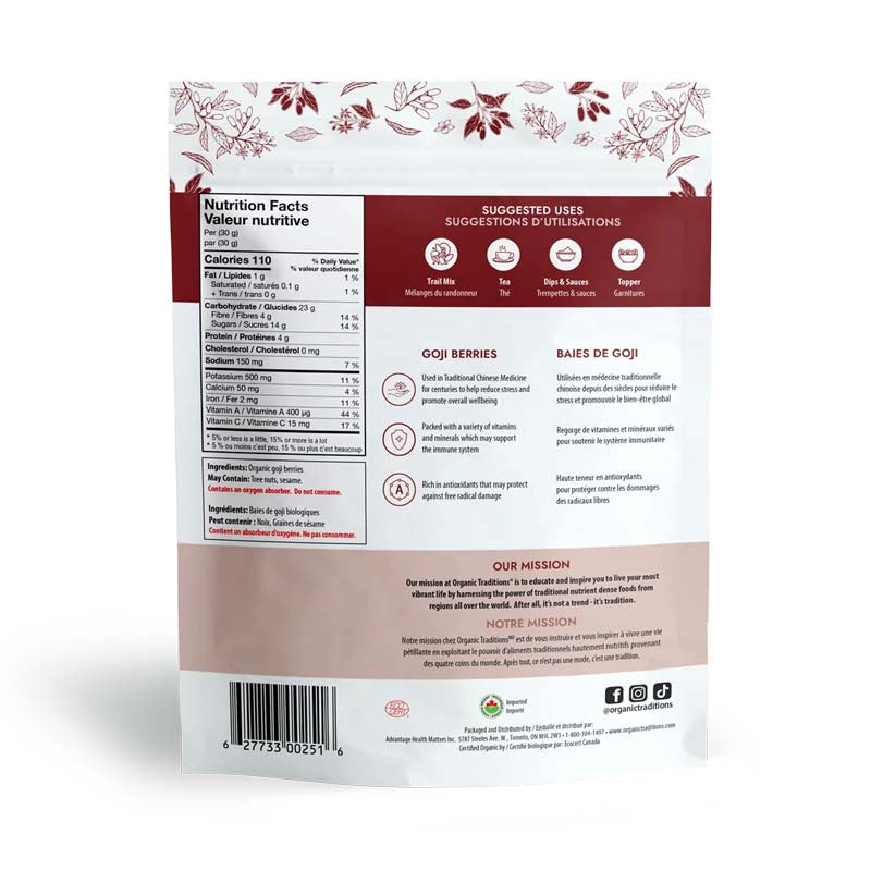 Organic Traditions Goji Berries