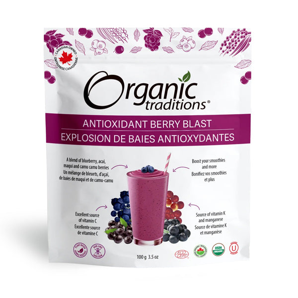 Organic Traditions Antioxidant Berry Blast 100g