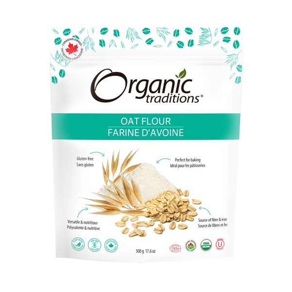 Organic Traditions Oat Flour 500g