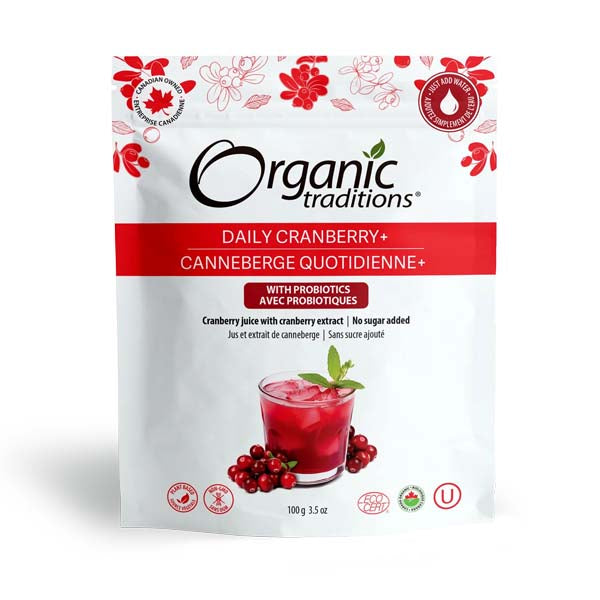 Organic Traditions Daily Cranberry+ 100g