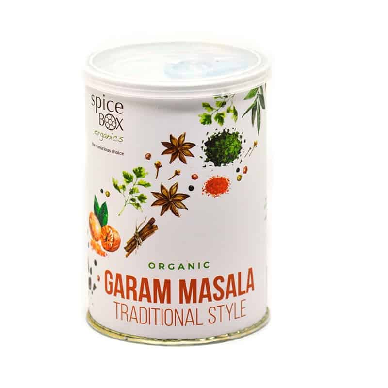 SpiceBox Organics Organic Garam Masala - Traditional Style 100g (Case Pack of 6)