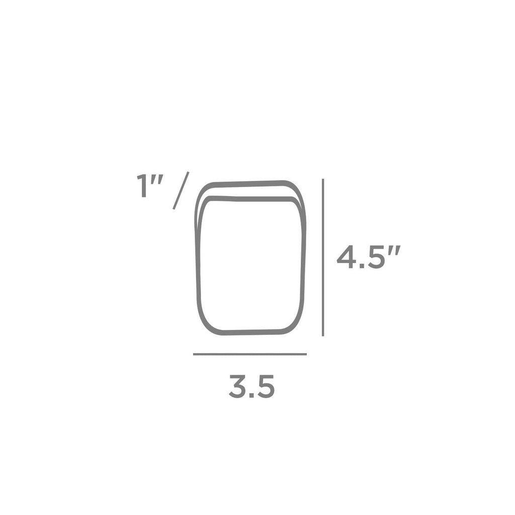 Reusable Silicone Pocket Bags (Clear + Aqua)