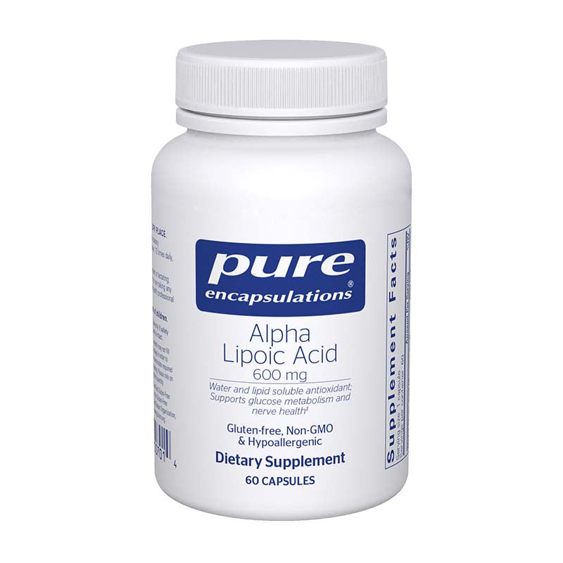 PURE Alpha Lipoic Acid 600 mg 60's