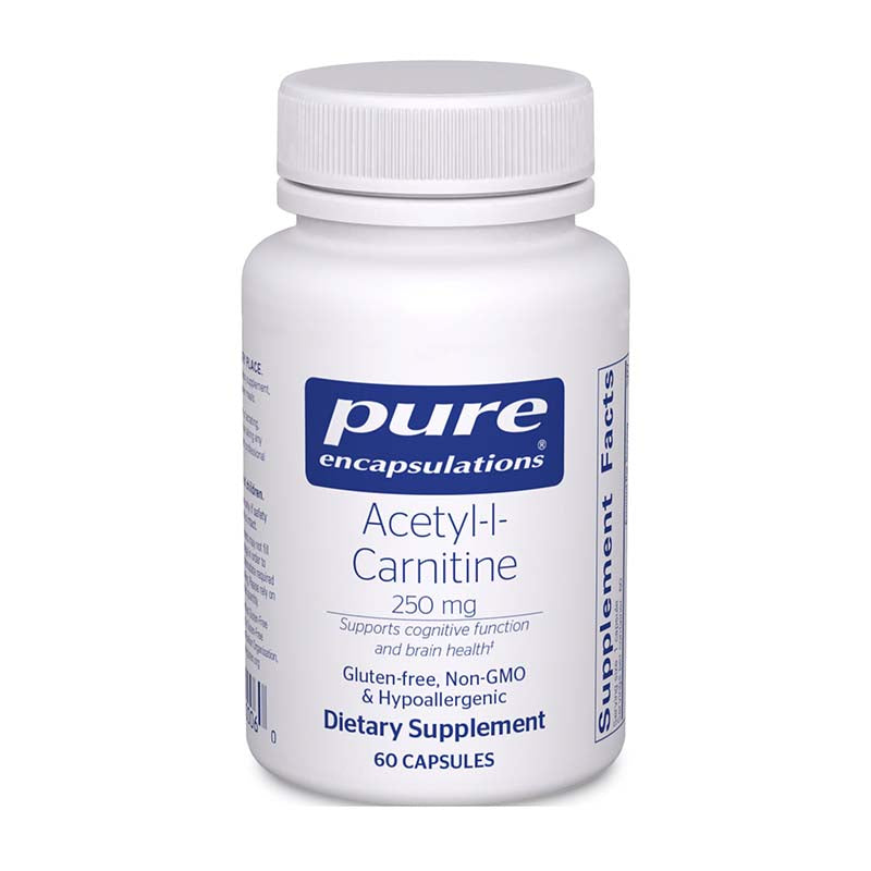 PURE Acetyl-l-Carnitine 250 mg 60's