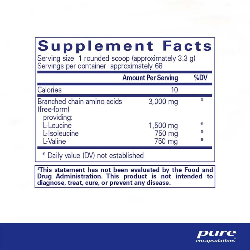 PURE BCAA Powder 227g