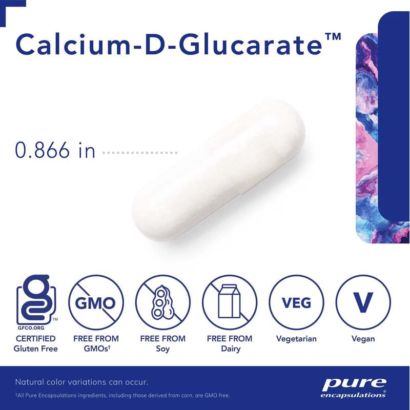 PURE Calcium-D-Glucarate 120's