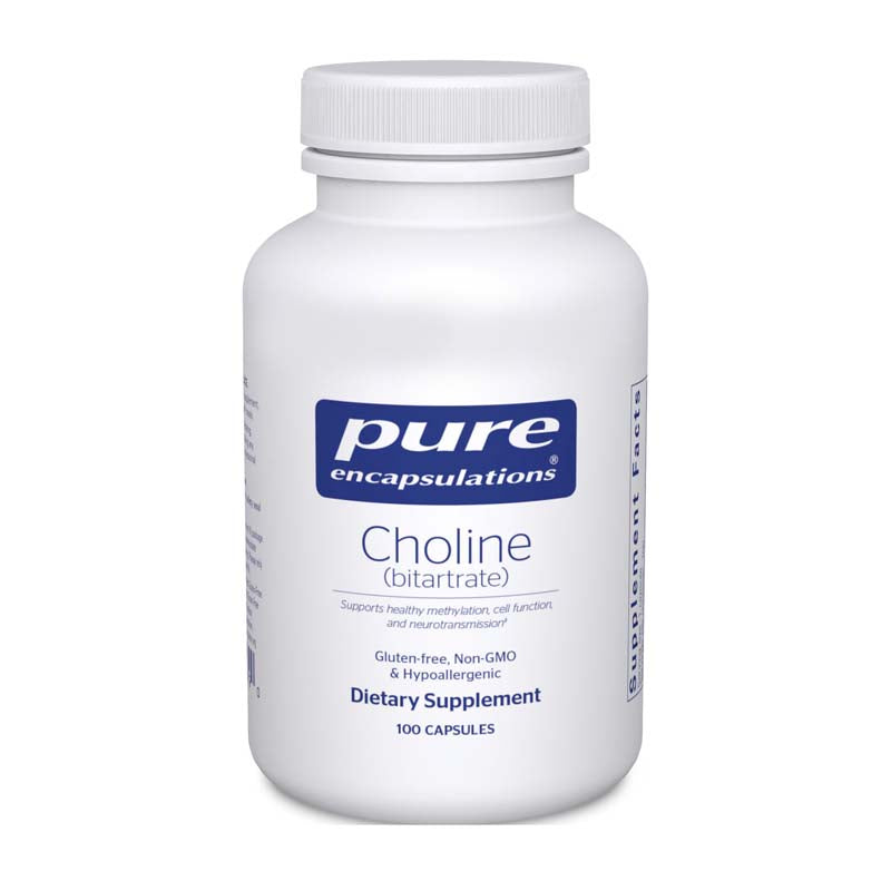 PURE Choline (bitartrate) 100's