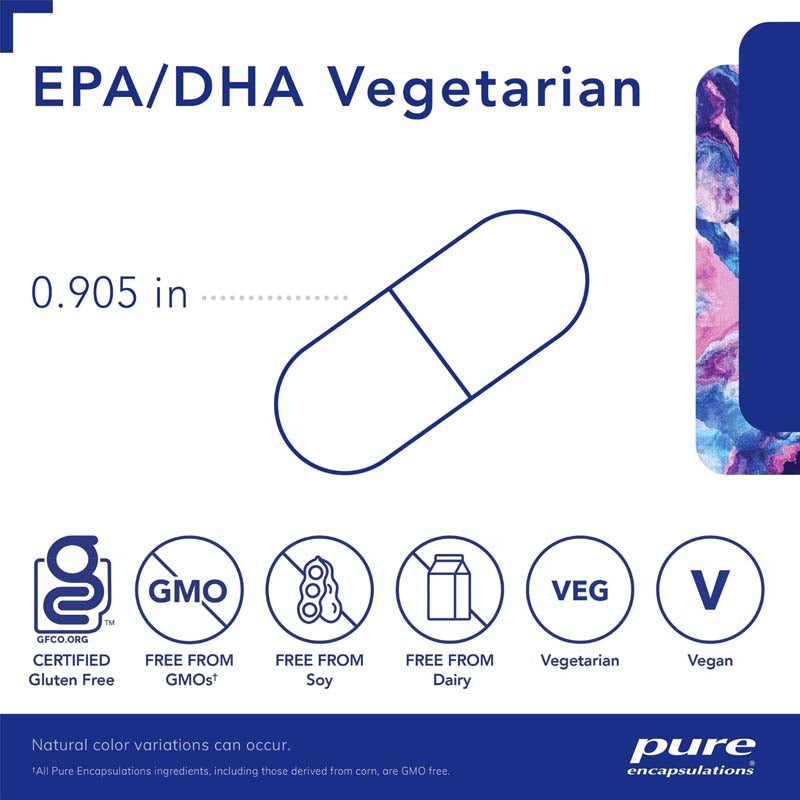 PURE EPA/DHA Vegetarian 120's