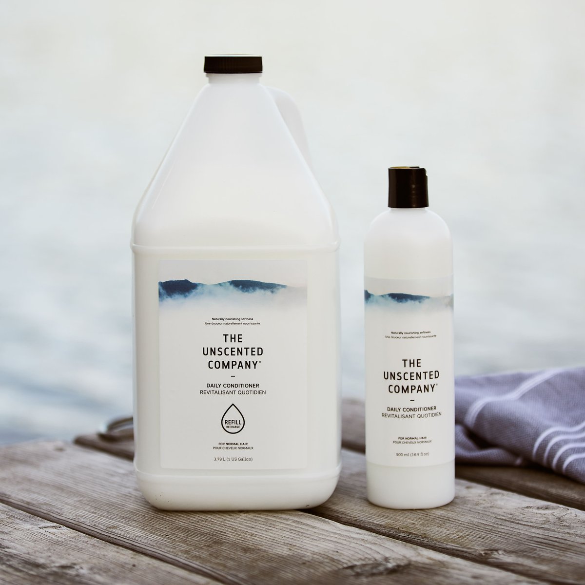 Unscented Co. | Daily Conditioner | 3.78L refill bottle