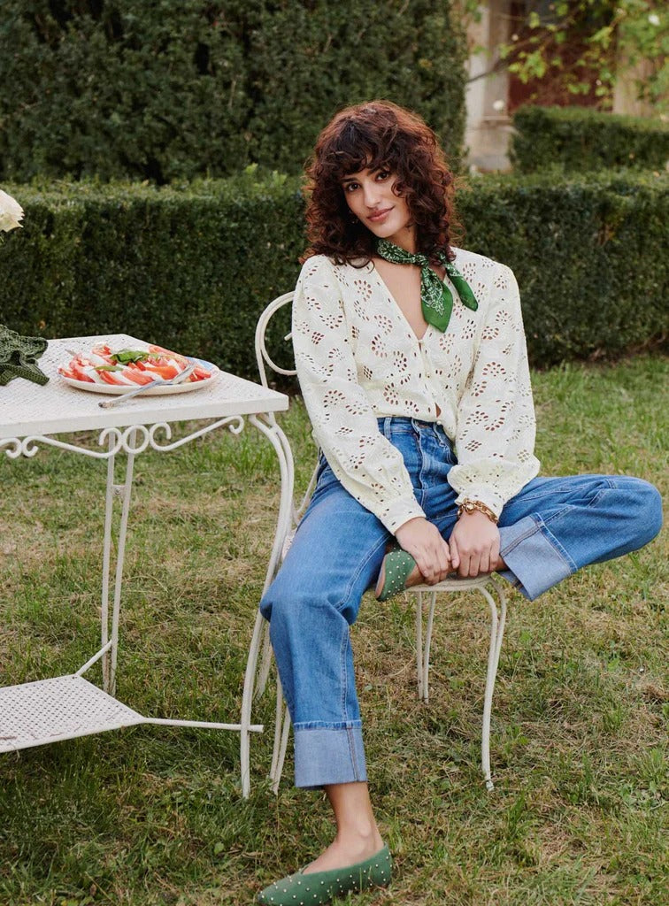 Blouse Theodo Theodora Ecru