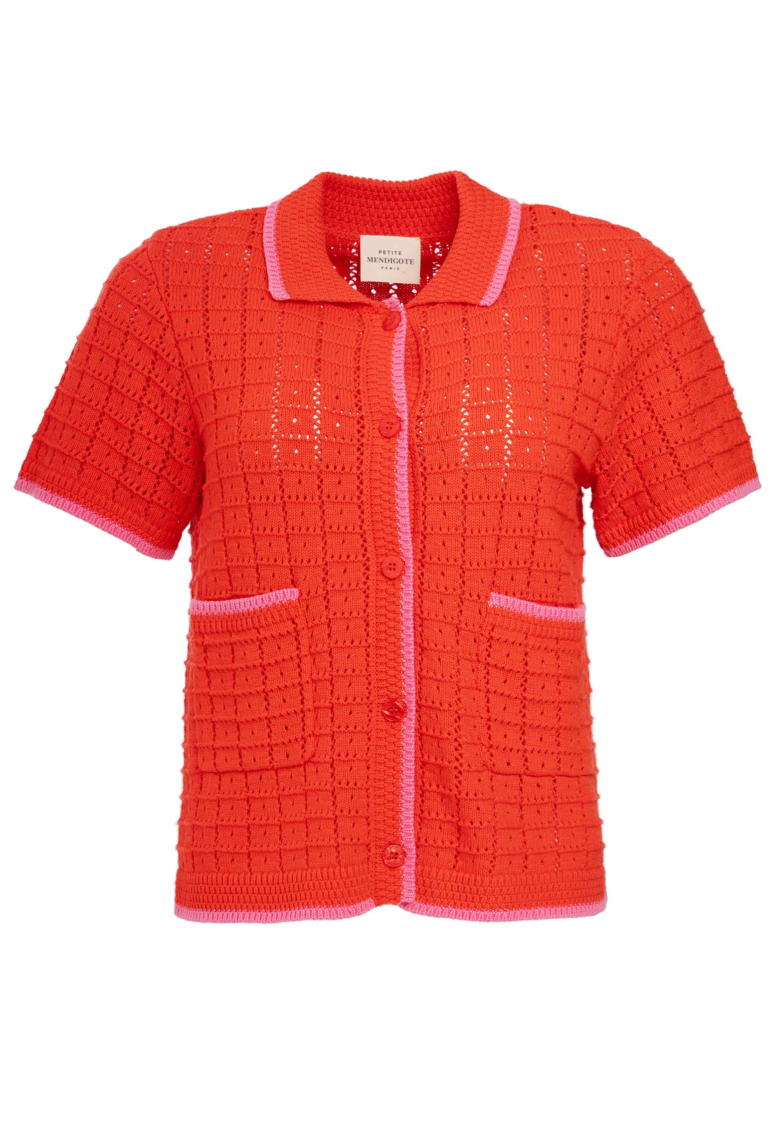 Cardigan Mino Fraise