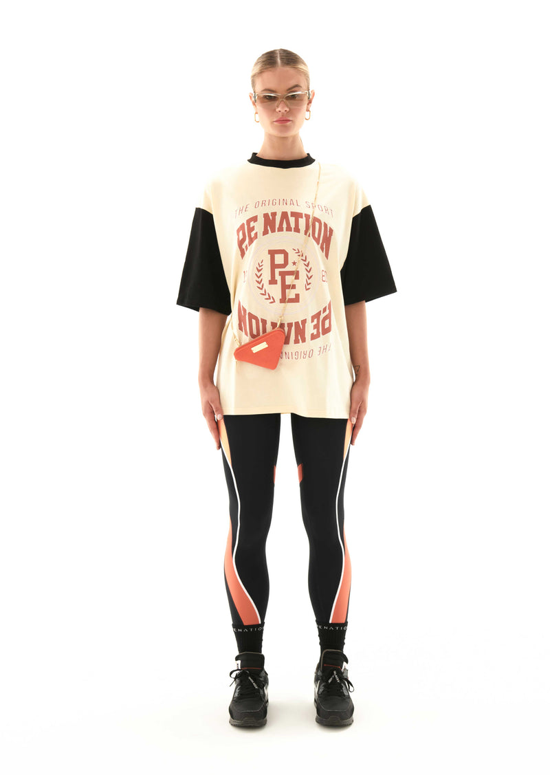 Tshirt 23pe2t078 Sideout Tee Pearled-Ivory