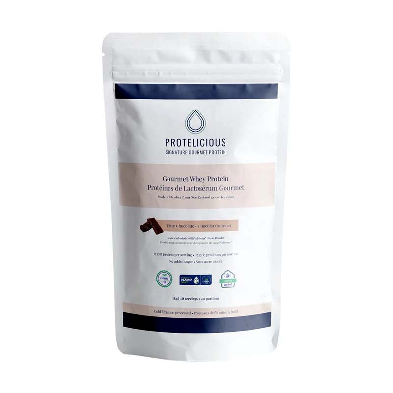 Protelicious Whey Protein Chocolate 1kg Keto-friendly