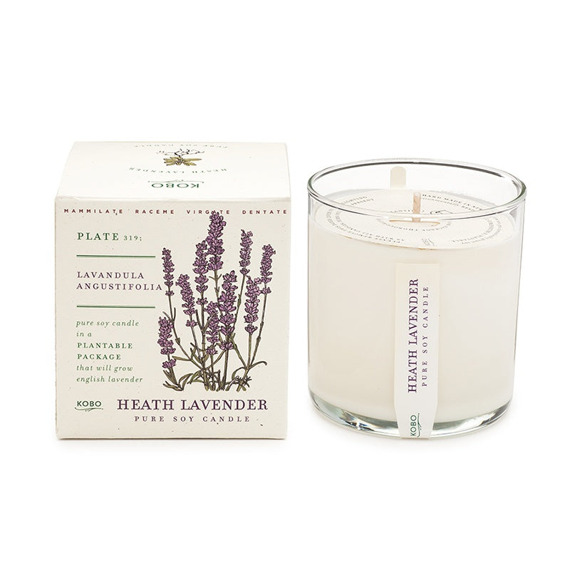 Kobo Heath Lavender Pure Soy Candle