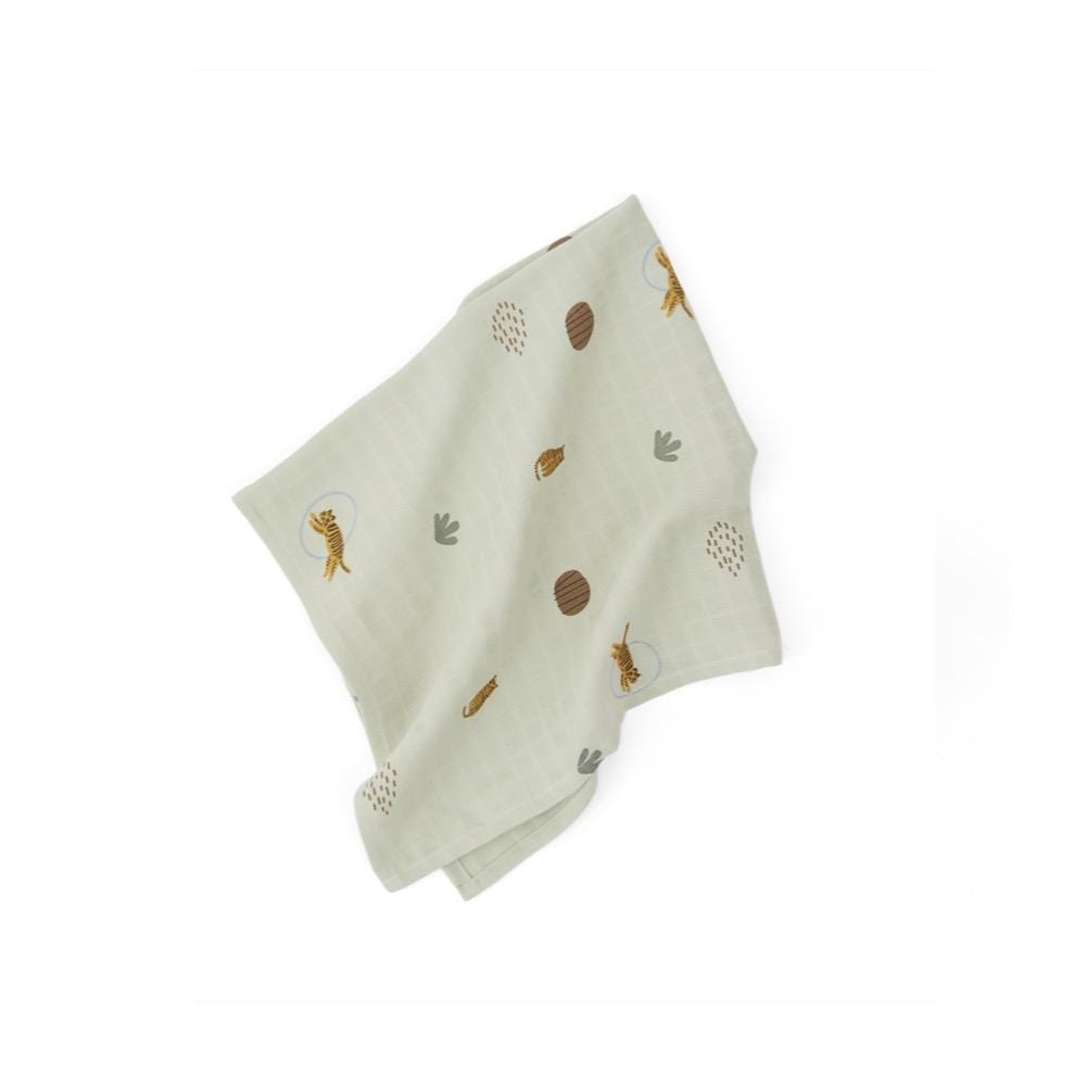 Muslin Square - Tiger - 3 Pcs/Pack