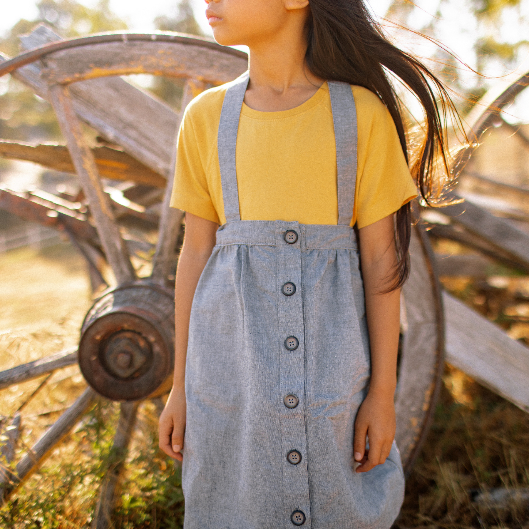 Parker Pinafore Skirt â€?2-in-1 Skirt & Pinafore for Kids