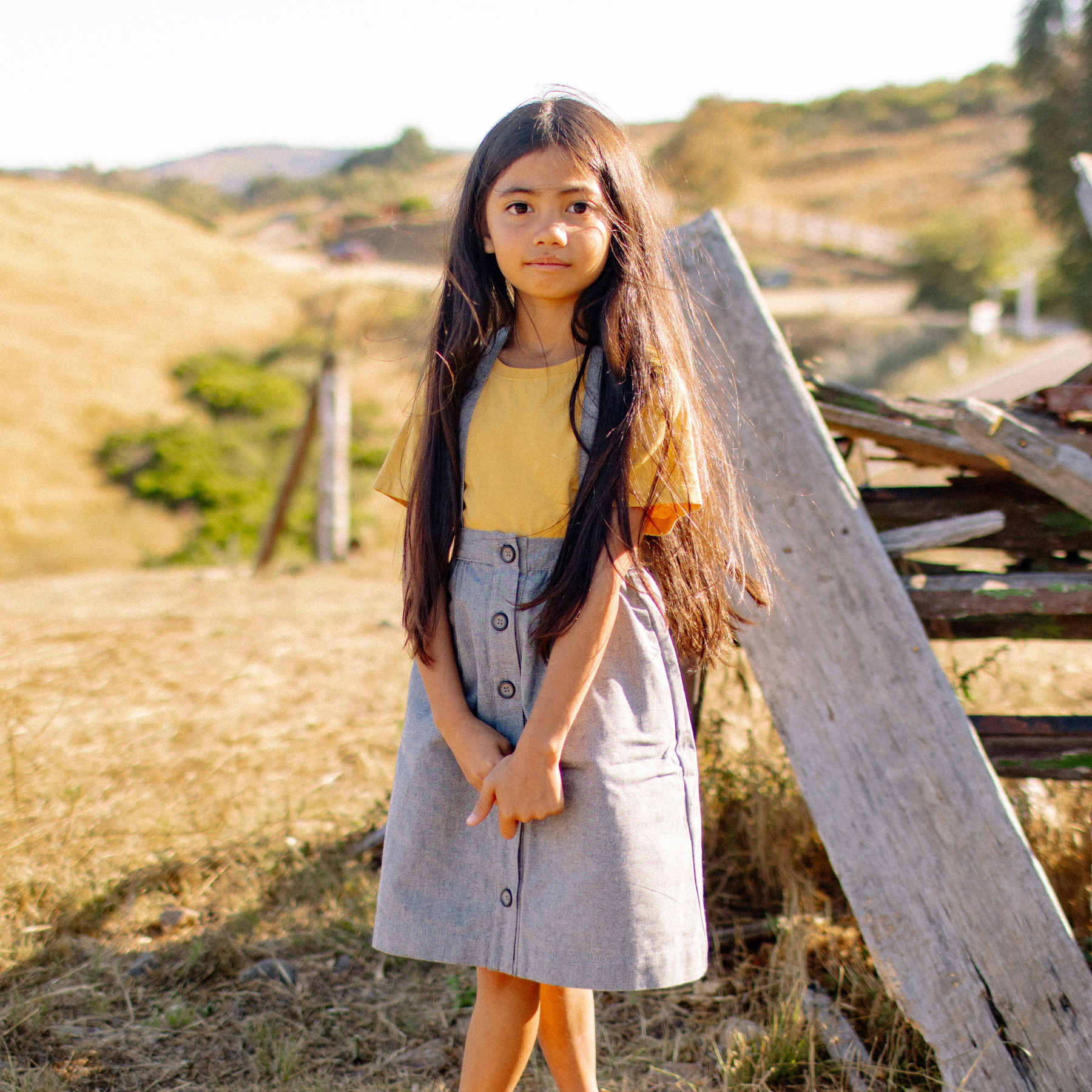 Parker Pinafore Skirt â€?2-in-1 Skirt & Pinafore for Kids