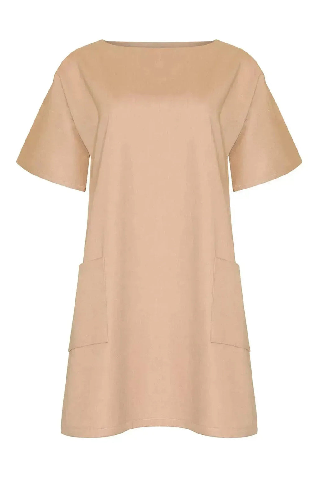 Paula Dress (Beige)