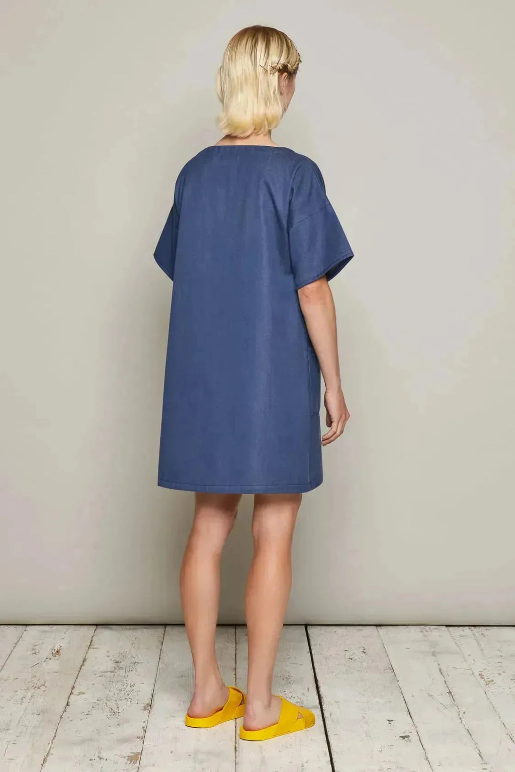 Paula Dress (Navy)