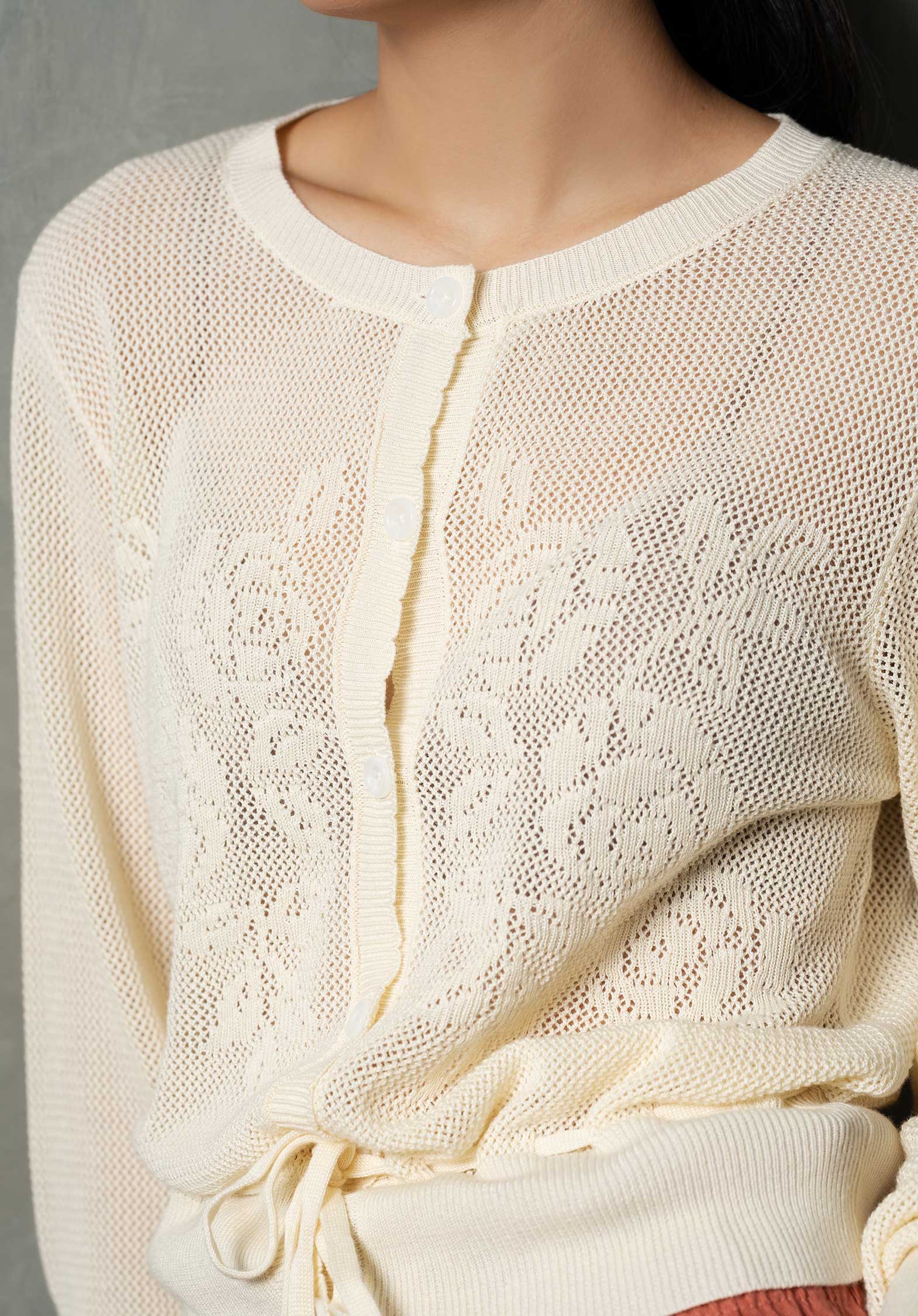 Cardigan Rejane Ecru