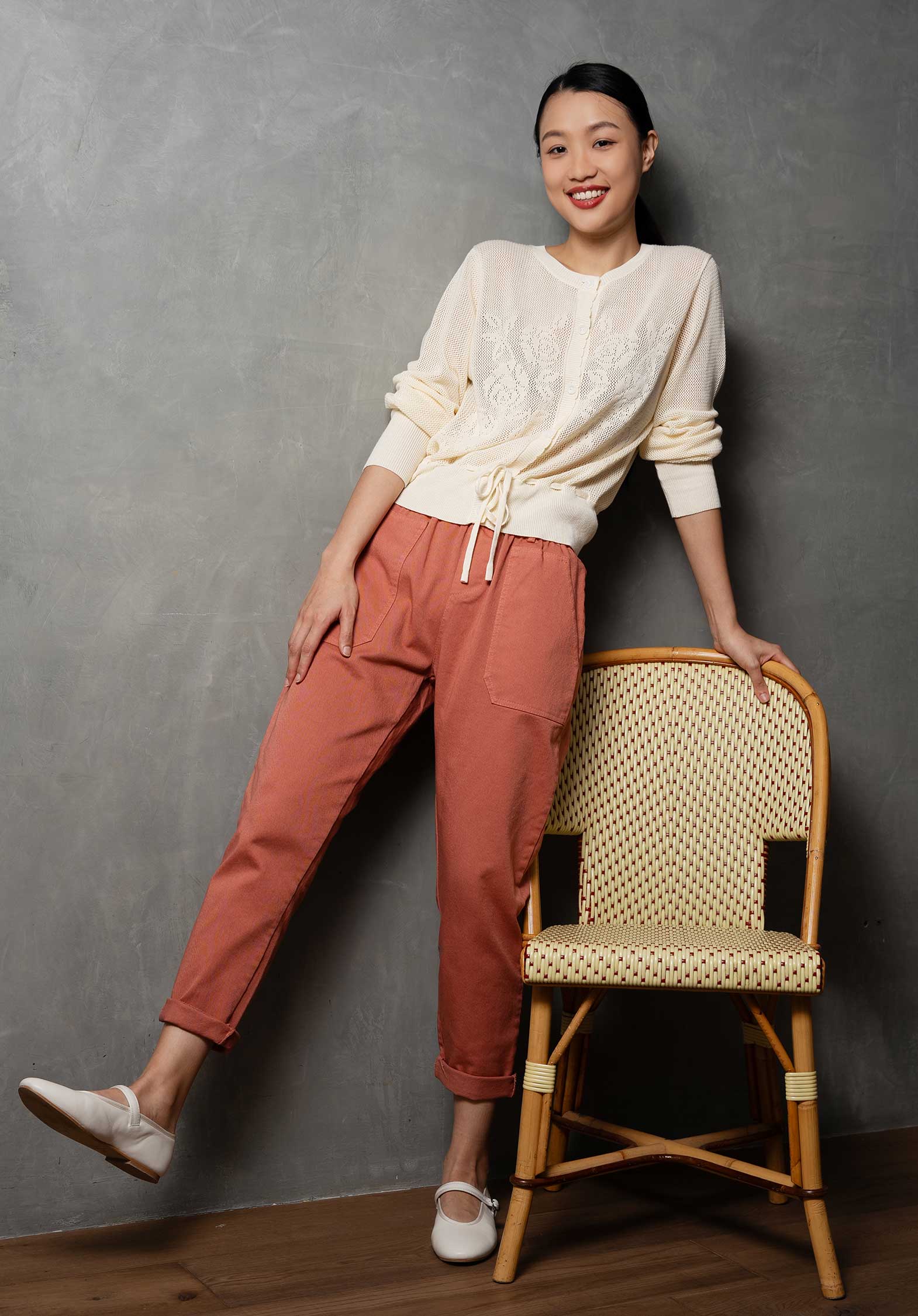 Cardigan Rejane Ecru