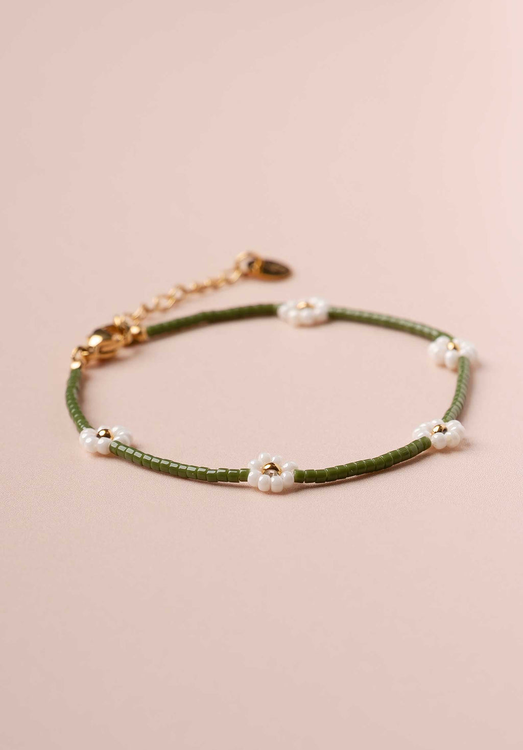 Bracelet Miyuki Flo Lc334b Green