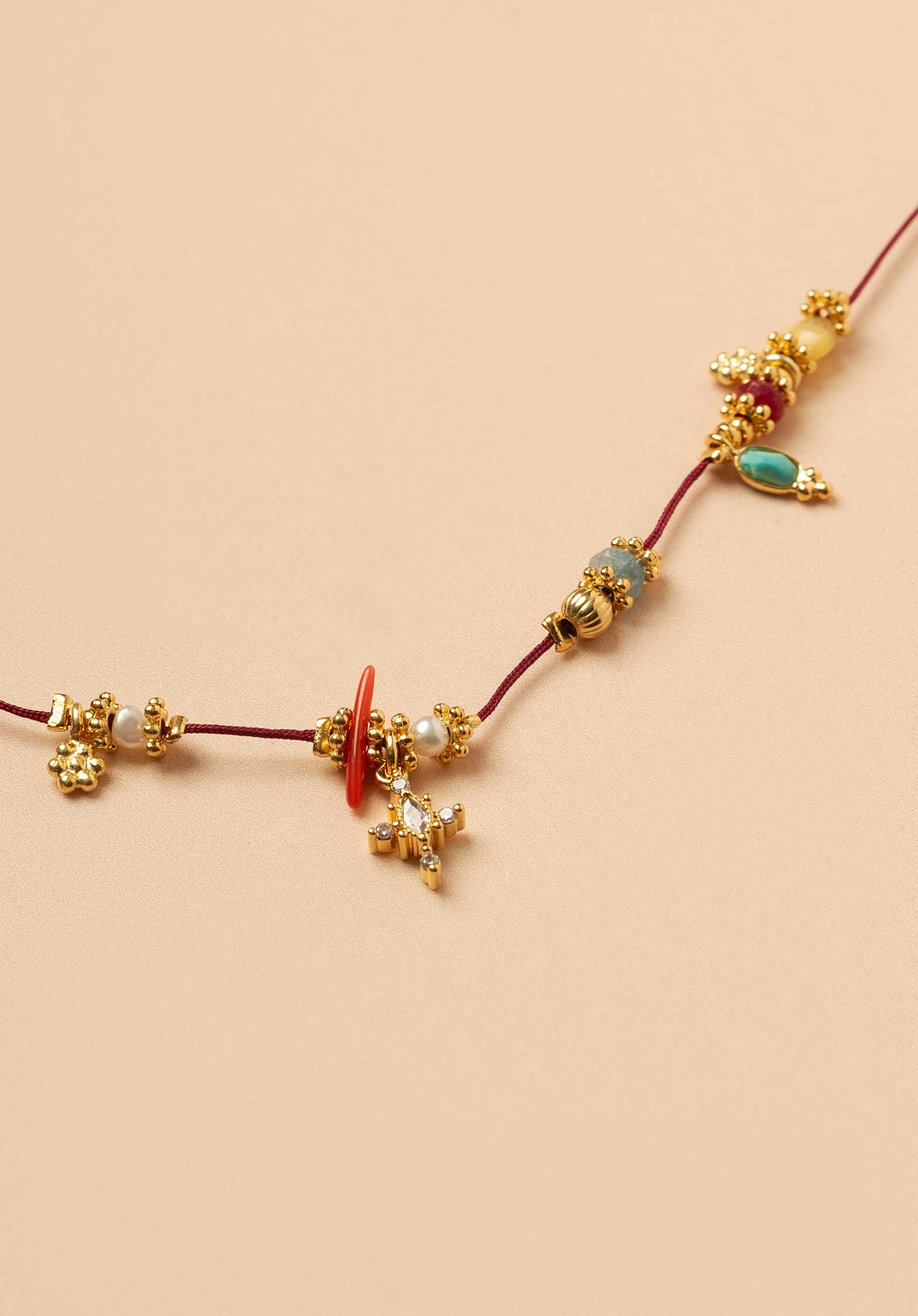 Pe468 Necklace Valentina Multi